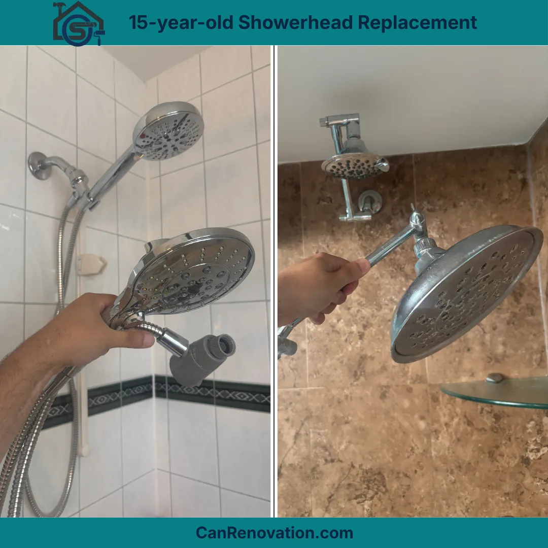 Shower Head Replacement – Etobicoke